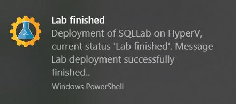 Using AutomatedLab to setup a SQL Server Lab