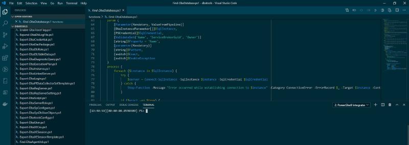 Featured image of post Changing focus on code execution in VSCode